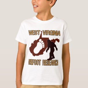 WestVirgina Bigfoot Forschung T-Shirt
