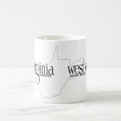 WestVirginia_AHWW-lite Kaffeetasse (Mittel)