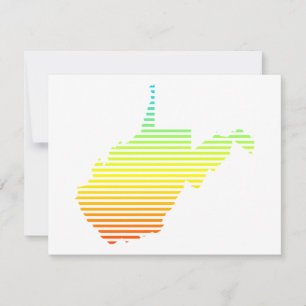 Westvirginia Chill Fade Einladung