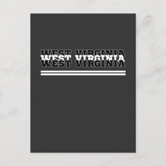 WESTVIRGINIEN ERREICHT NEUE HÖHE IN WESTVIRGINIEN POSTKARTE