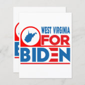 WESTVIRGINIEN für Biden (Vorne/Hinten)