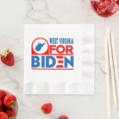 WESTVIRGINIEN für Biden Serviette (Beispiel)