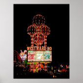 Westward Ho Las Vegas Marquee Poster (Vorne)