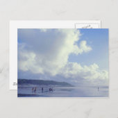 Westward Ho, North Devon, UK Postkarte (Vorne/Hinten)