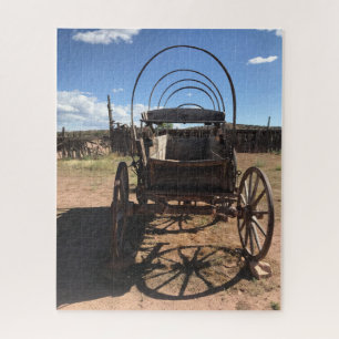 Westward Ho! Überbleibsel eines alten gedeckten Wa Puzzle