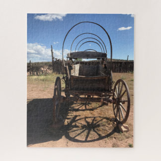 Westward Ho! Überbleibsel eines alten gedeckten Wa Puzzle