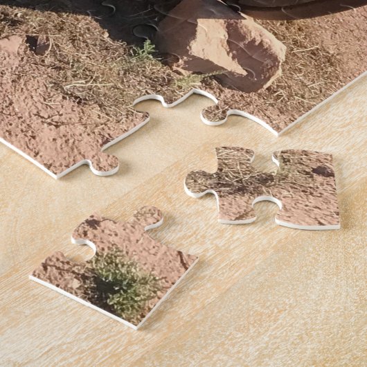 Westward Ho! Überbleibsel eines alten gedeckten Wa Puzzle (Seite)