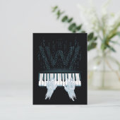 Westwelt | Android Hands am Spielerpiano Postkarte (Stehend Vorderseite)