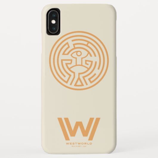 Westwelt | Das Maze-Symbol Case-Mate iPhone Hülle (Rückseite)