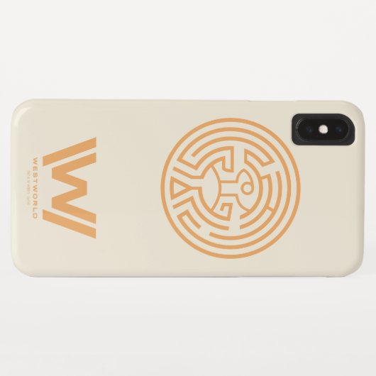 Westwelt | Das Maze-Symbol Case-Mate iPhone Hülle (Rückseite (Horizontal))