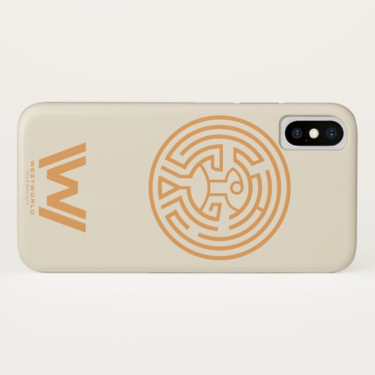 Westwelt | Das Maze-Symbol Case-Mate iPhone Hülle (Rückseite (Horizontal))