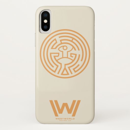 Westwelt | Das Maze-Symbol Case-Mate iPhone Hülle (Rückseite)