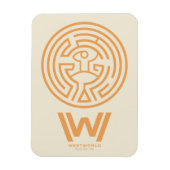 Westwelt | Das Maze-Symbol Magnet (Vertikal)