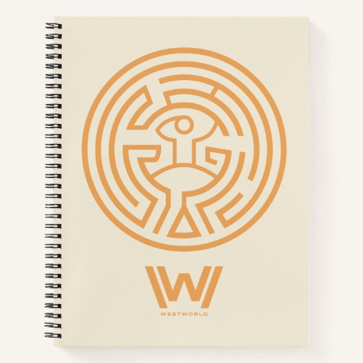 Westwelt | Das Maze-Symbol Notizblock (Vorderseite)