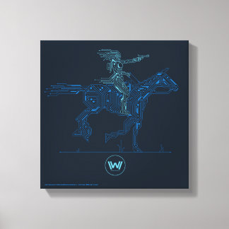 Westwelt | Dolores Reitkreislauf Grafik Leinwanddruck