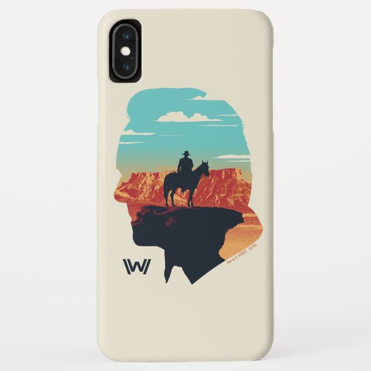 Westwelt | Dr. Ford Silhouette des Menschen in Sch Case-Mate iPhone Hülle (Rückseite)