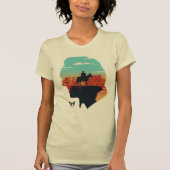 Westwelt | Dr. Ford Silhouette des Menschen in Sch T-Shirt (Vorderseite)
