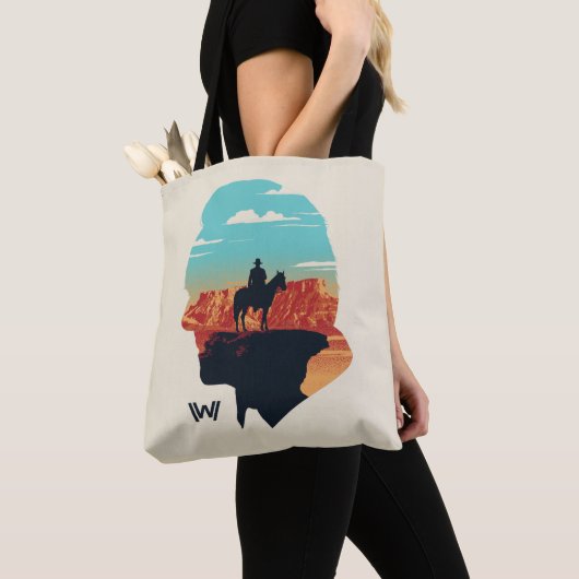 Westwelt | Dr. Ford Silhouette des Menschen in Sch Tasche (Von Nahem)