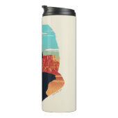 Westwelt | Dr. Ford Silhouette des Menschen in Sch Thermosbecher (Nach rechts gedreht)