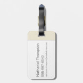 Westwelt | Maeve & Hector Stencil Portrait Gepäckanhänger (Rückseite vertikal)