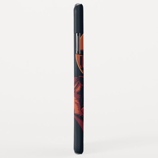 Westwelt | Schwarzer Mann mit Revolver Case-Mate iPhone Hülle (Hinten/Rechts)