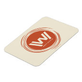 Westwelt | Stilisierte Sun-Logos Magnet (Linke Seite)