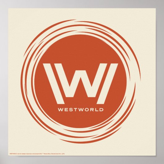 Westwelt | Stilisierte Sun-Logos Poster (Vorne)