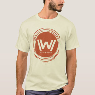 Westwelt   Stilisierte Sun-Logos T-Shirt