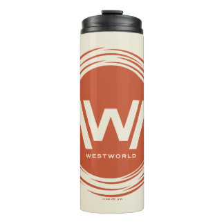 Westwelt | Stilisierte Sun-Logos Thermosbecher