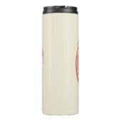 Westwelt | Stilisierte Sun-Logos Thermosbecher (Rückseite)