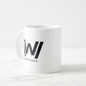 Westwelt | The Man in Black Logo Graphic Kaffeetasse (Vorderseite Links)