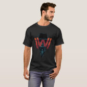 Westwelt | The Man in Black Logo Graphic T-Shirt (Vorne ganz)