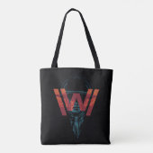 Westwelt | The Man in Black Logo Graphic Tasche (Rückseite)