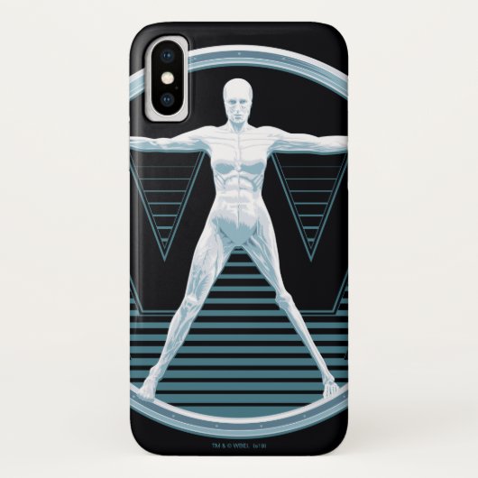 Westwelt | Vitruvian Android-Logo Case-Mate iPhone Hülle (Rückseite)