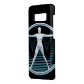 Westwelt | Vitruvian Android-Logo Case-Mate Samsung Galaxy Hülle (Hinten/Links)