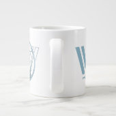 Westwelt | Vitruvian Android-Logo Jumbo-Tasse (Rückseite)