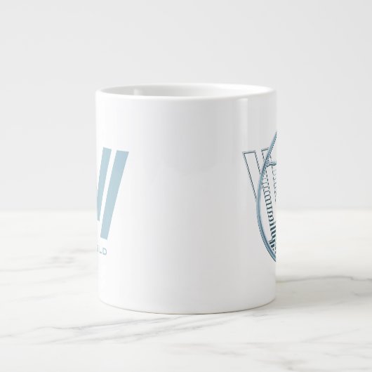 Westwelt | Vitruvian Android-Logo Jumbo-Tasse (Vorderseite)