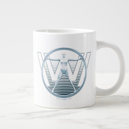 Westwelt | Vitruvian Android-Logo Jumbo-Tasse (Rechts)