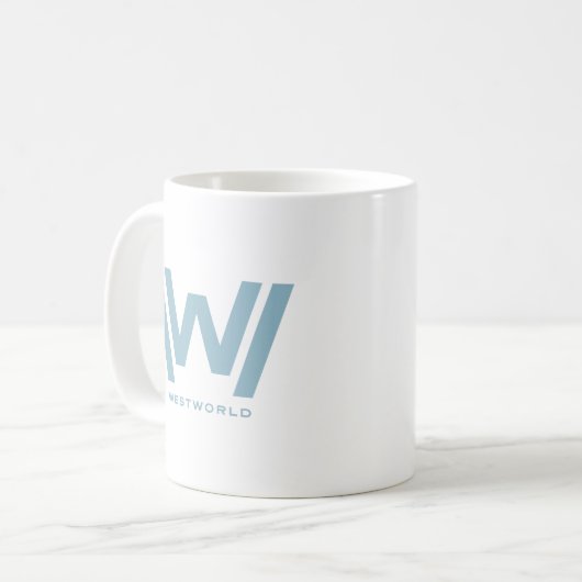 Westwelt | Vitruvian Android-Logo Kaffeetasse (Vorderseite Links)
