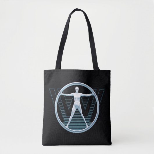 Westwelt | Vitruvian Android-Logo Tasche (Vorderseite)