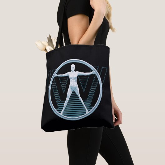 Westwelt | Vitruvian Android-Logo Tasche (Von Nahem)