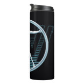 Westwelt | Vitruvian Android-Logo Thermosbecher (Nach rechts gedreht)