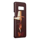 Westwelt | White Hat Black Hat Split Graphic Case-Mate Samsung Galaxy Hülle (Hinten/Rechts)
