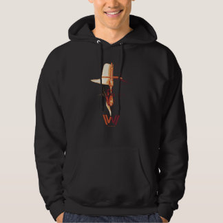 Westwelt | White Hat Black Hat Split Graphic Hoodie