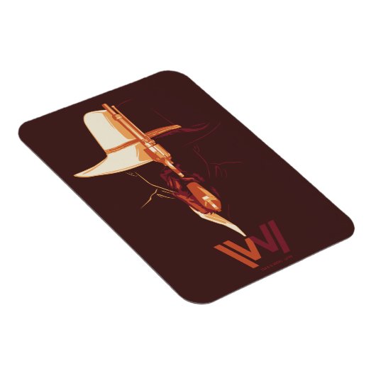 Westwelt | White Hat Black Hat Split Graphic Magnet (Rechte Seite)