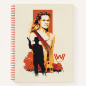 Westwelt | Wyatt & Man in Schwarz bei der Weißen K Notizblock (Vorderseite)