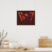 Westwelt | Wyatt mit unbedachtem Logo Poster (Küche)