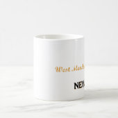 Westwiesen-Strand-New- Yorkklassiker Kaffeetasse (Mittel)