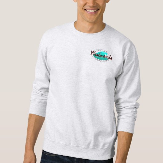 Westwords Brust-Logo Sweatshirt (Männercrewneck) (Vorderseite)