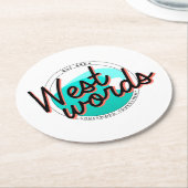 Westwords Set von Paper Untersetzer (Angewinkelt)